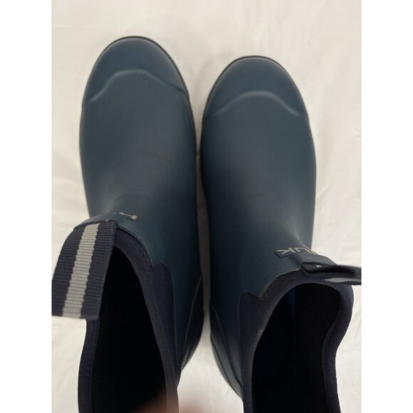 HUK Performance Waterproof Rogue Wave Boots Men’s 12 Navy Blue Pull On - Picture 10 of 15